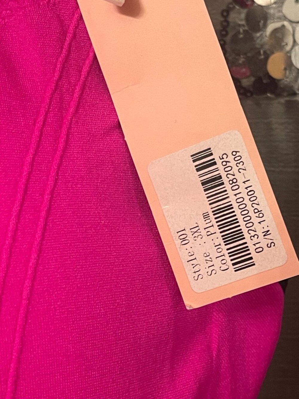 MATCH Racerback Sports Bra 3X - Picture 3 of 6